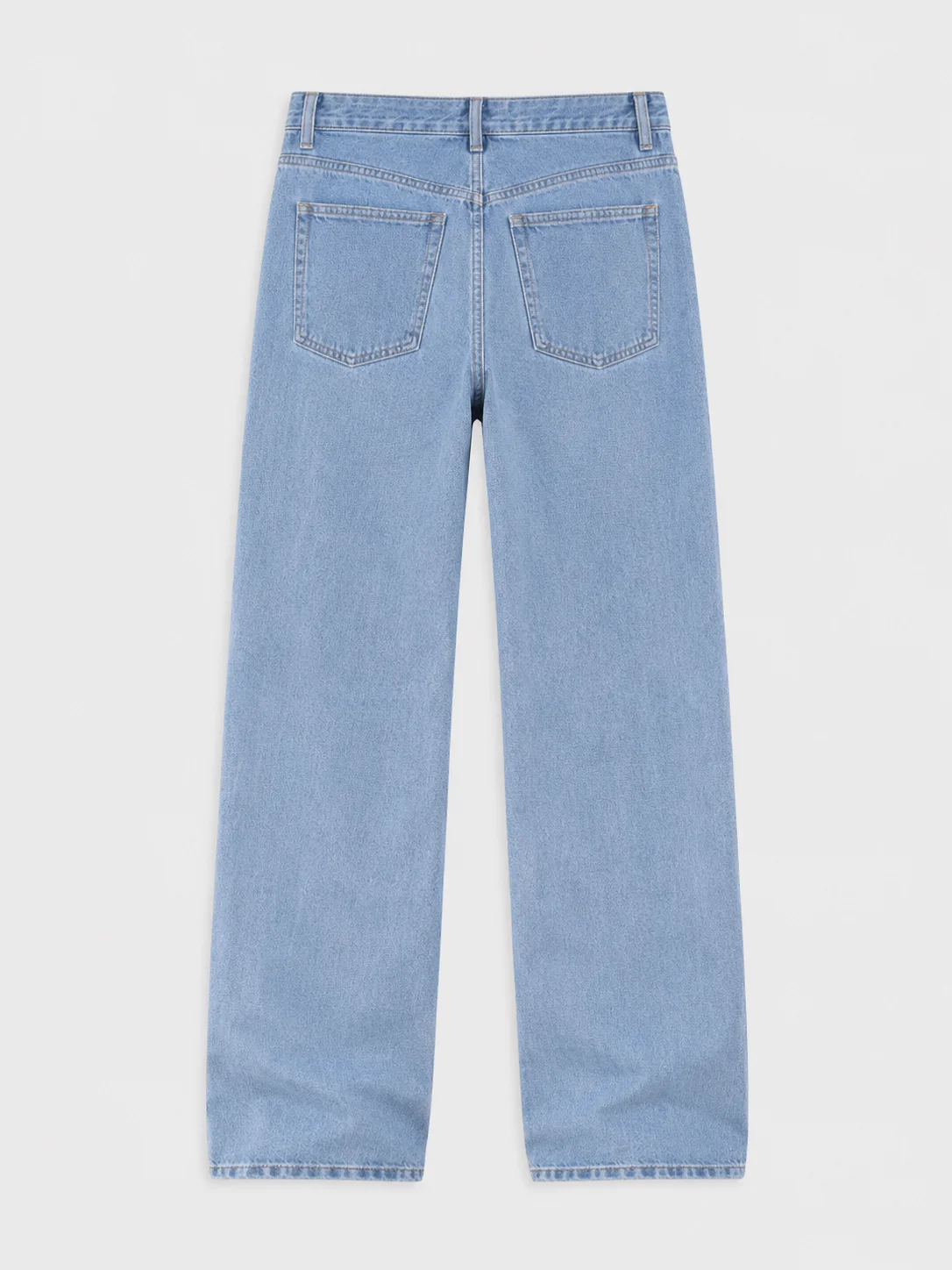 Essential Light Wash Straight Fit Jeans